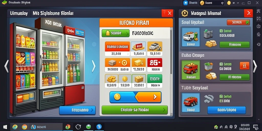 Screenshot menunjukkan gameplay dari level menantang.