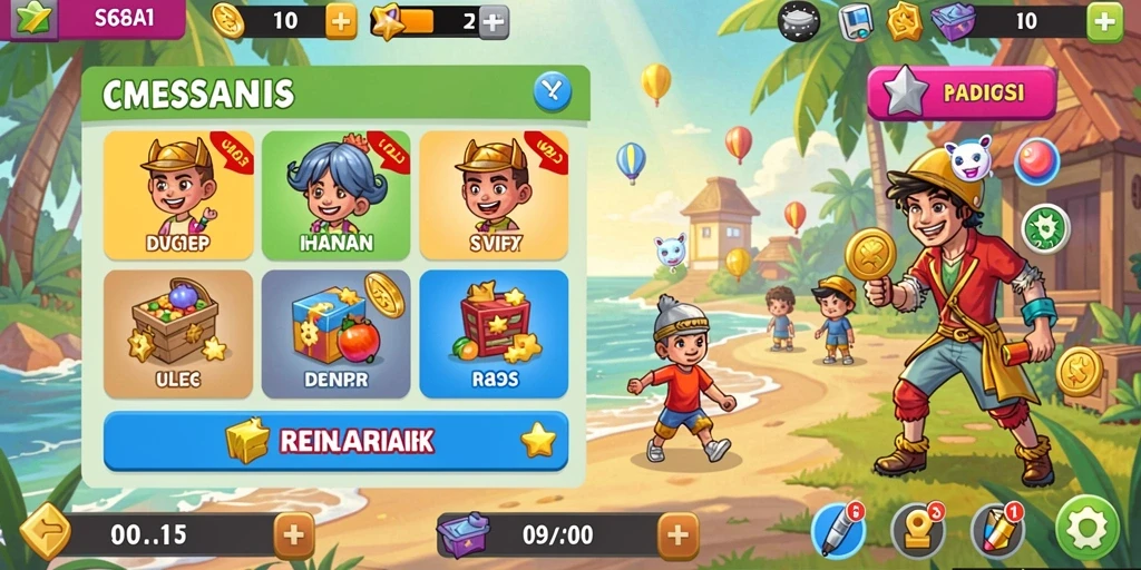 Tampilan antarmuka yang user-friendly.