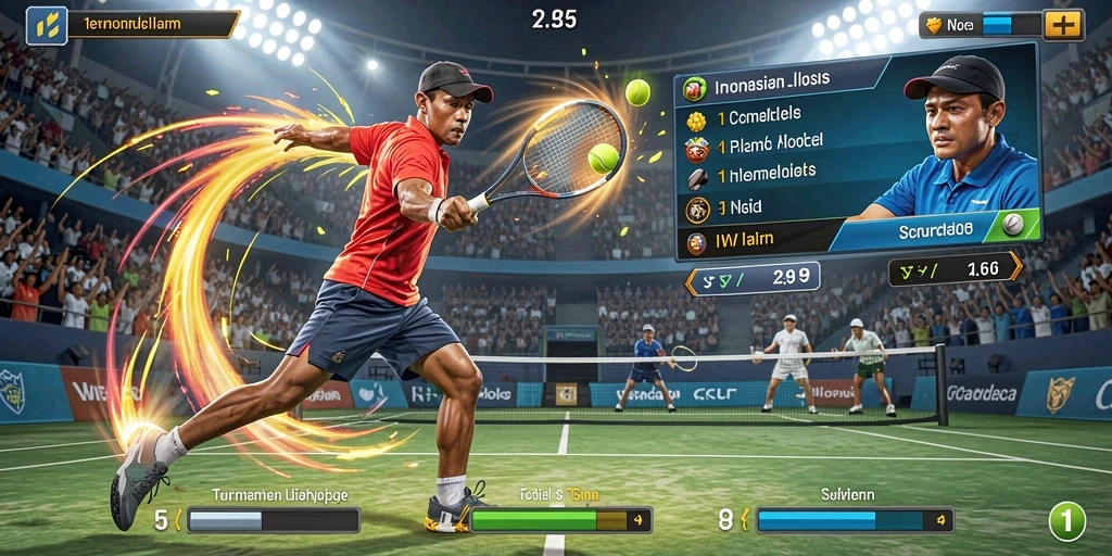 Screenshot fitur karakter yang dapat disesuaikan.