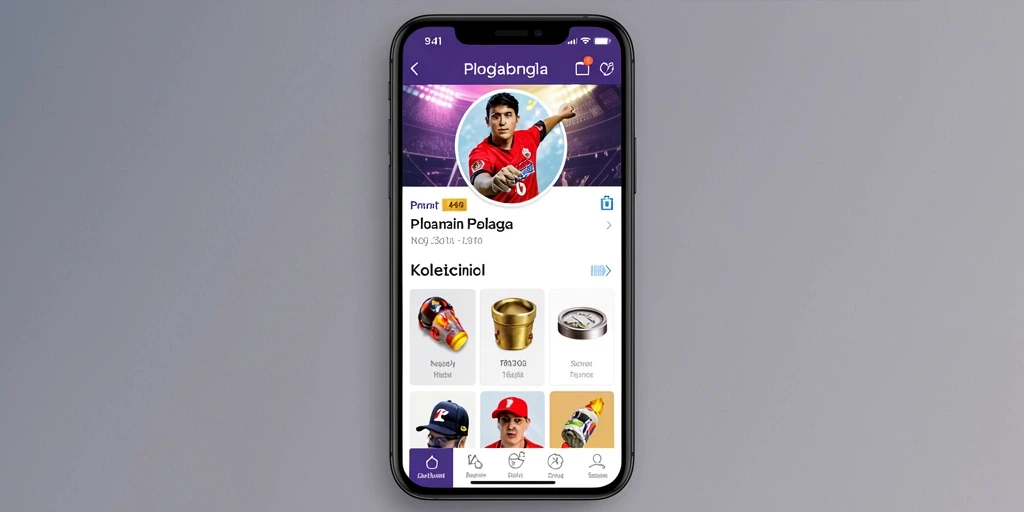 Tampilan awal aplikasi HARAPAN777 yang menarik.