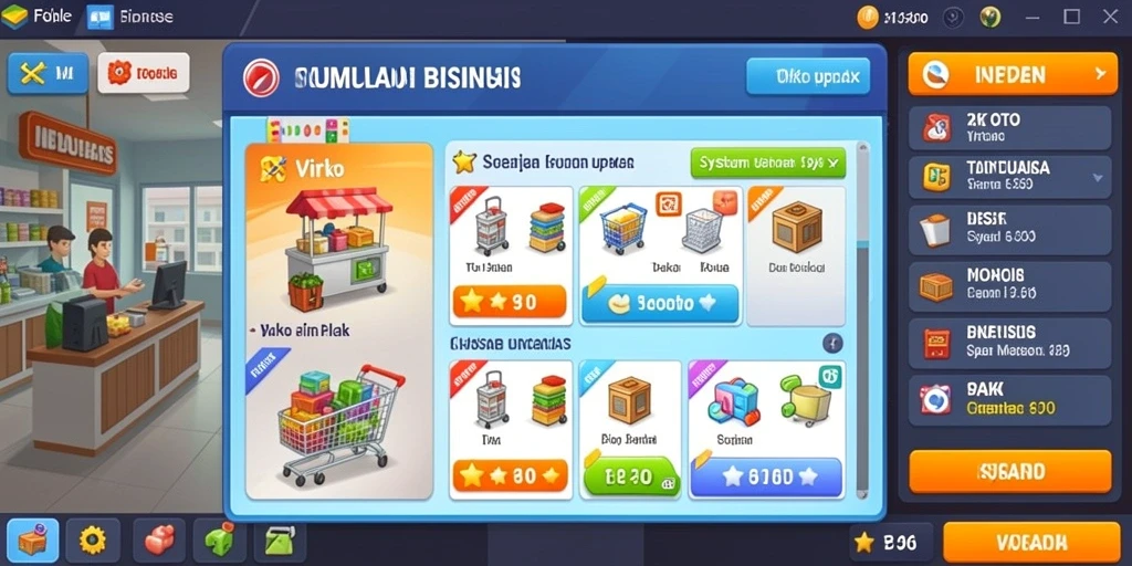 Tangkapan layar menampilkan tampilan grafis yang menarik.