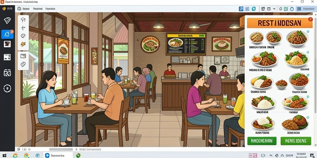Tampilan grafis yang menakjubkan dari JIN33.
