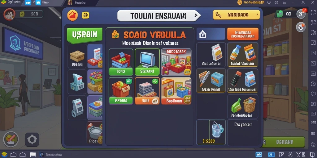 Tampilan awal yang menarik dan interaktif.