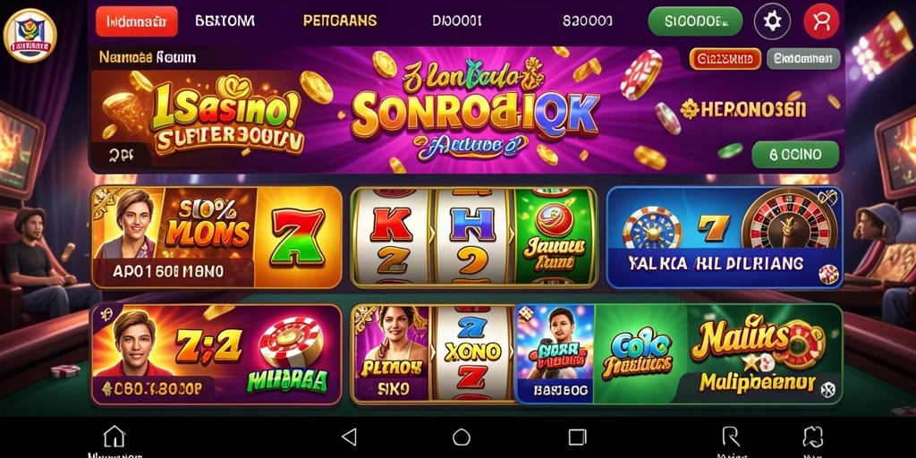 Tampilan awal game yang memukau.