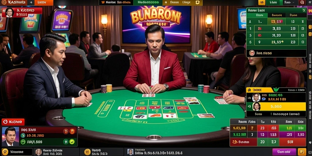 Tampilan mesin slot yang menarik dan penuh warna.